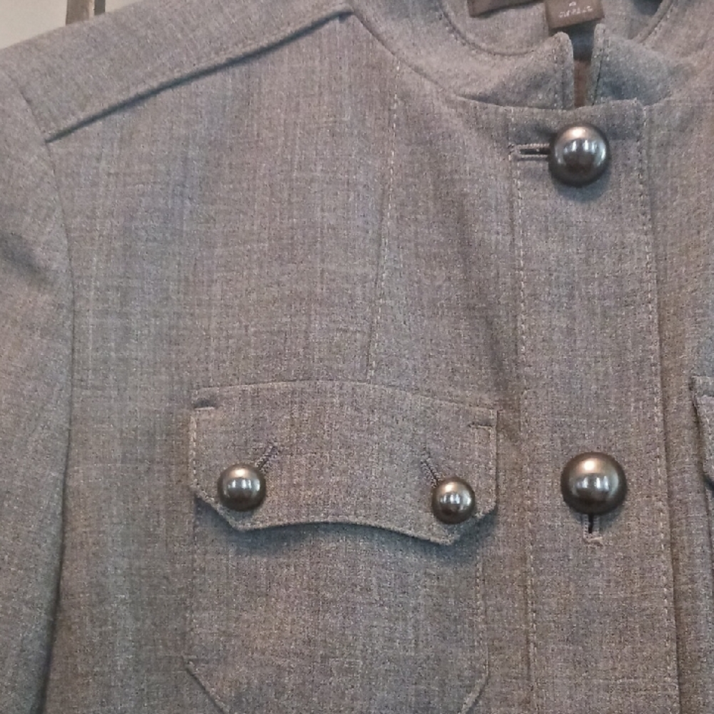 Express Gray Design Studio Jacket - image 3